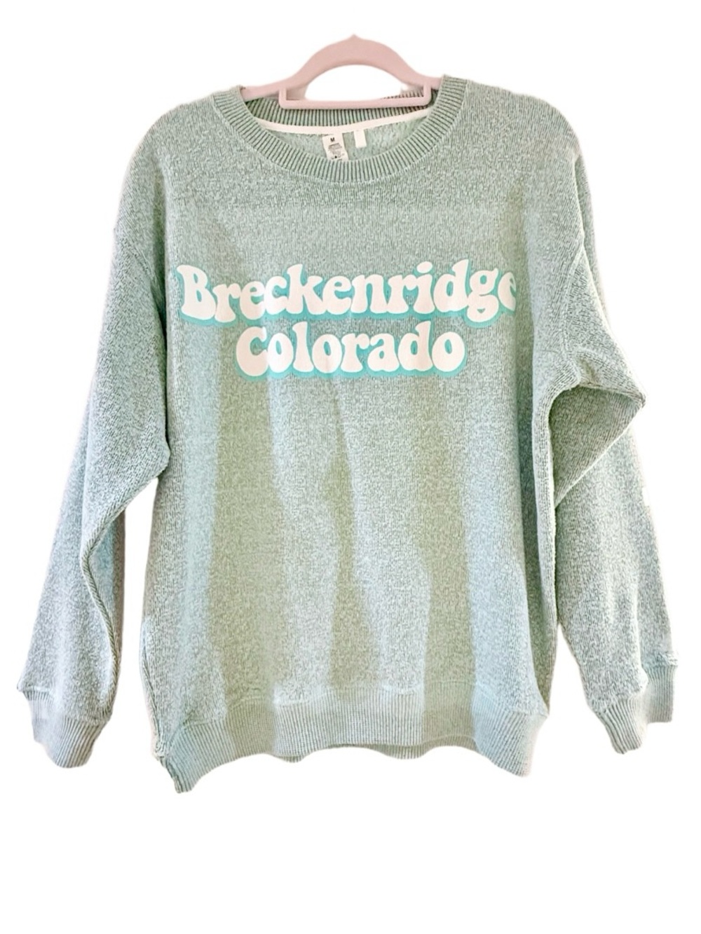 Like New Breckenridge Sage Green Fleece Sweatshirt